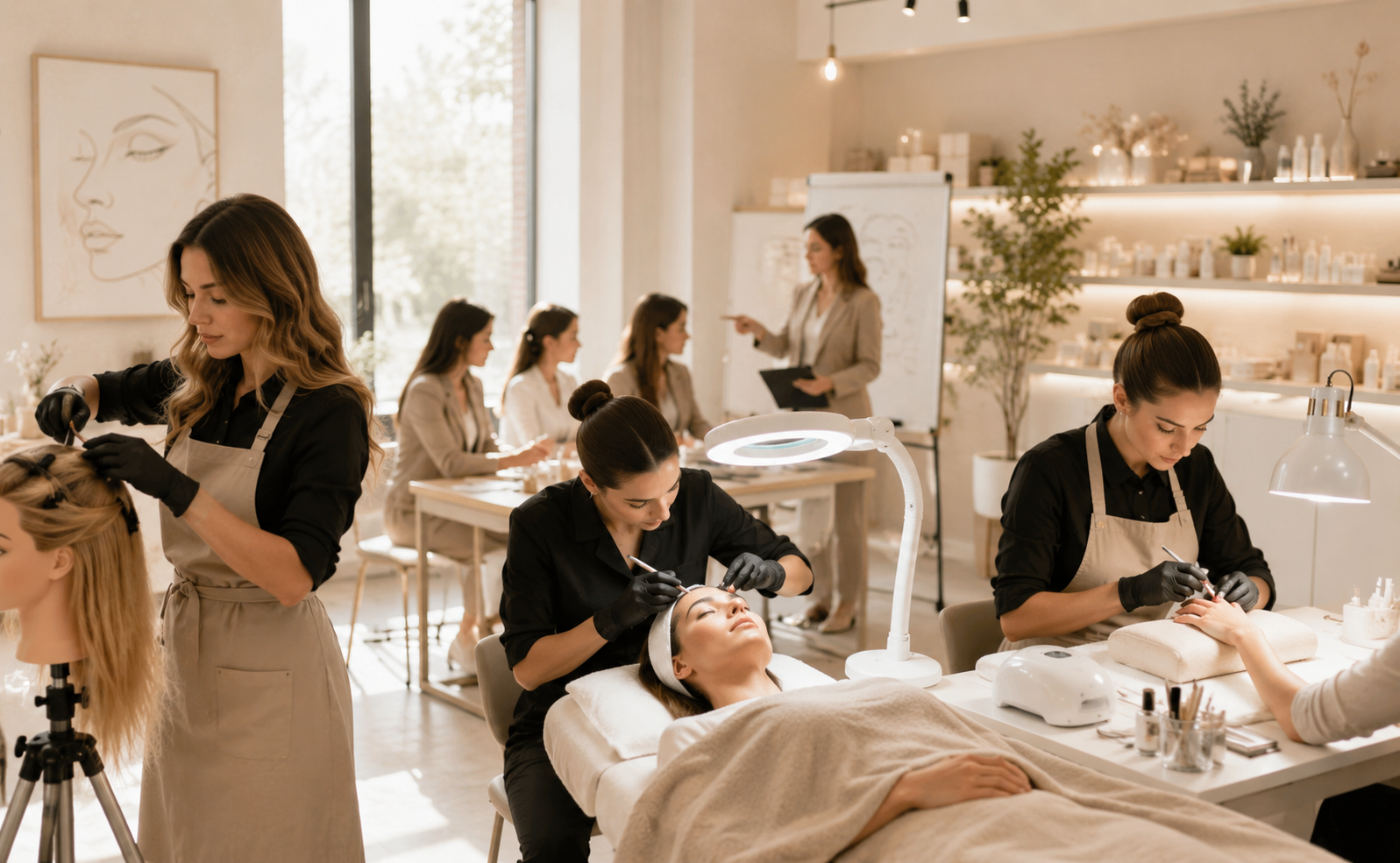 Formation professionnelle beauté au Studio