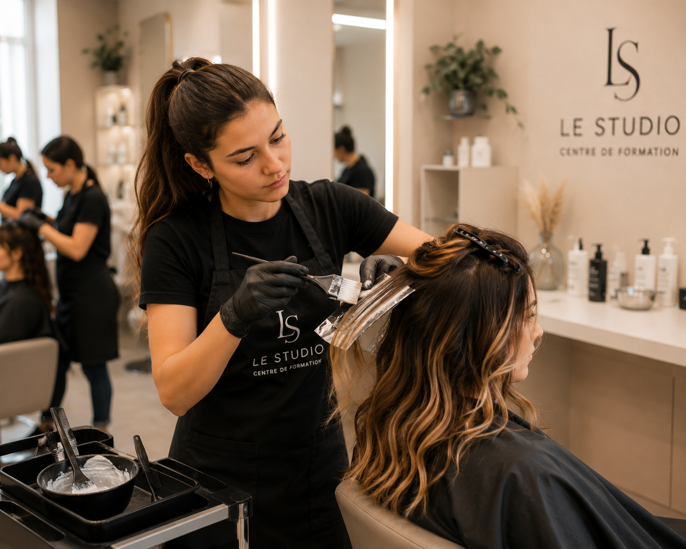 Brevet Professionnel Coiffure au Studio Formation