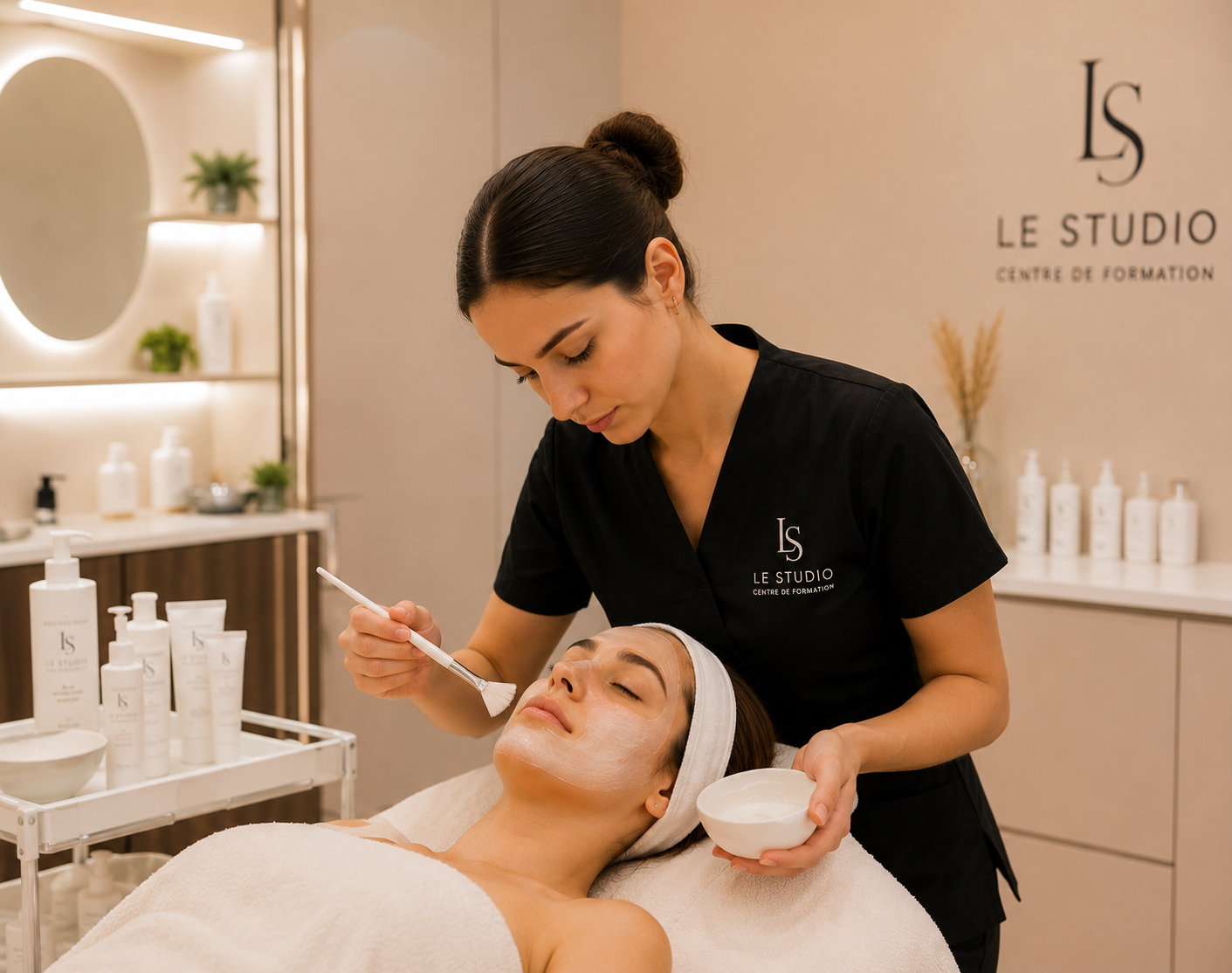 BTS Métiers de l’Esthétique Cosmétique Parfumerie au Studio Formation