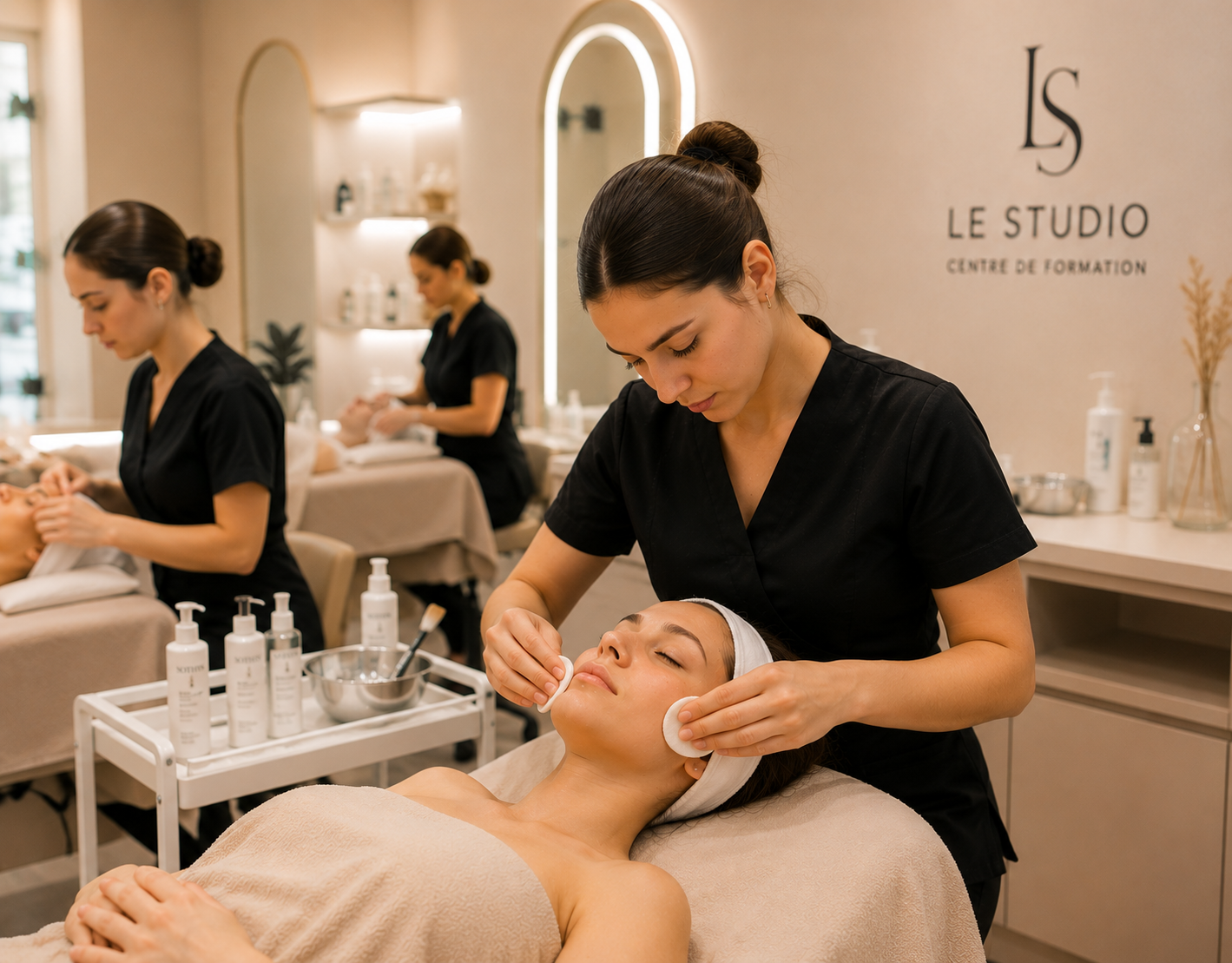 CAP Esthétique Cosmétique Parfumerie au Studio Formation
