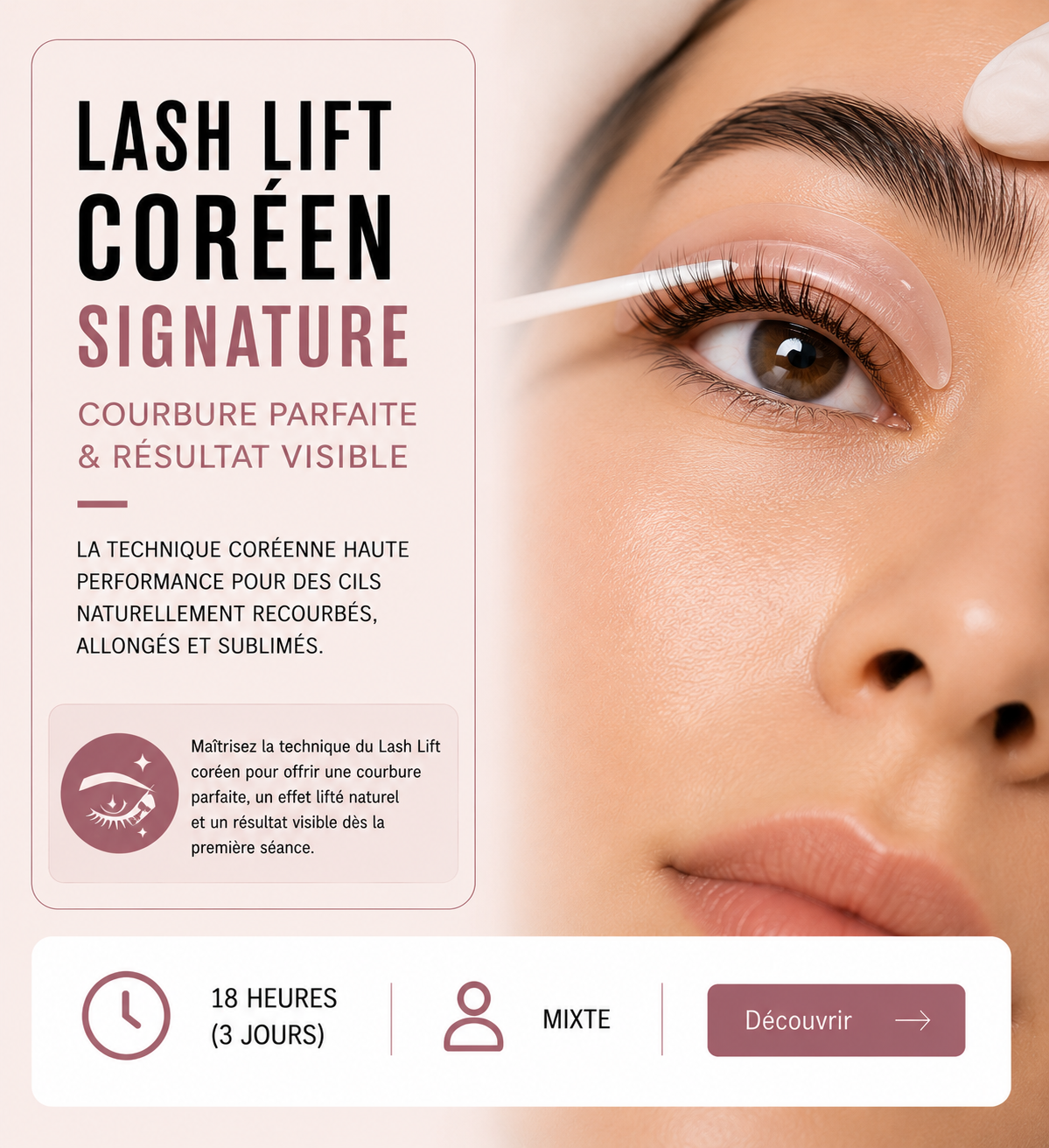 Formation Lash Lift Coréen Signature