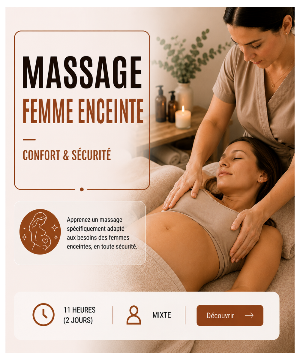 Formation Massage femme enceinte