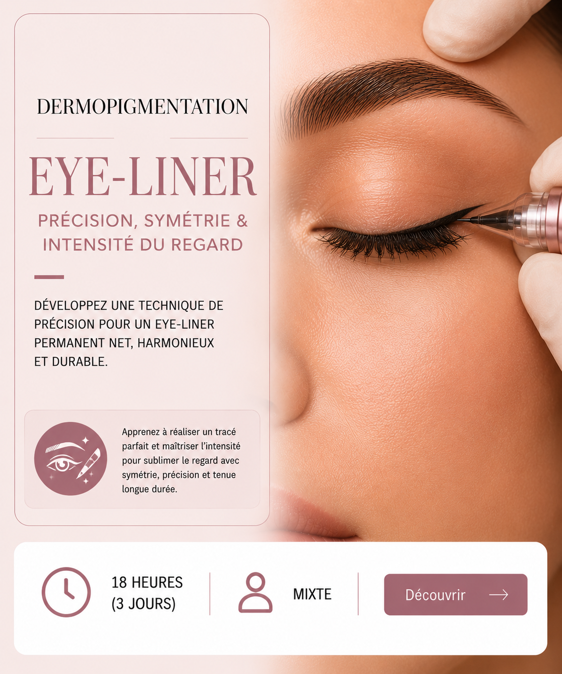 Formation Dermopigmentation eye-liner