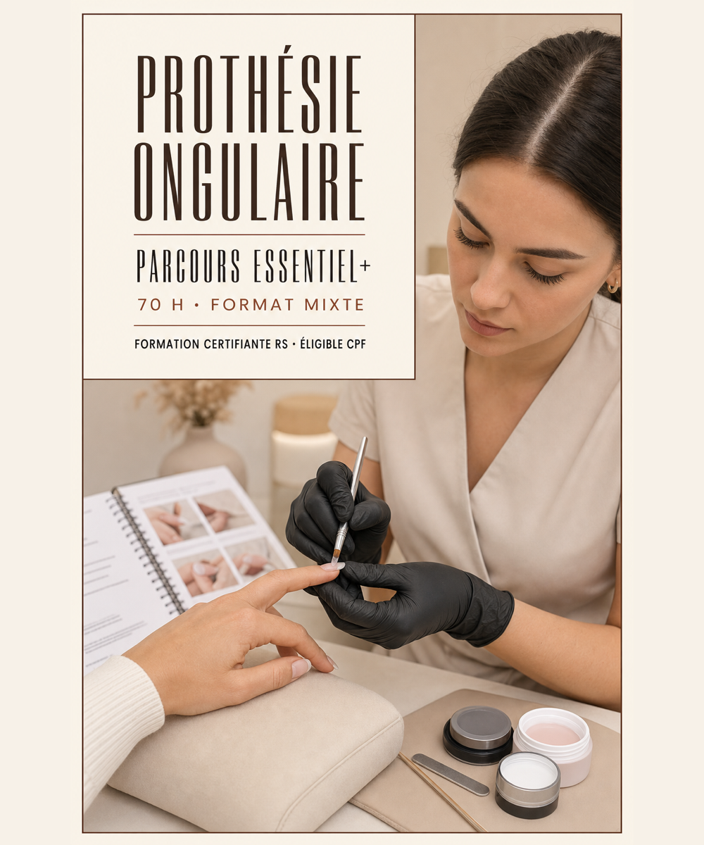 Visuel du parcours Essentiel Plus en prothésie ongulaire