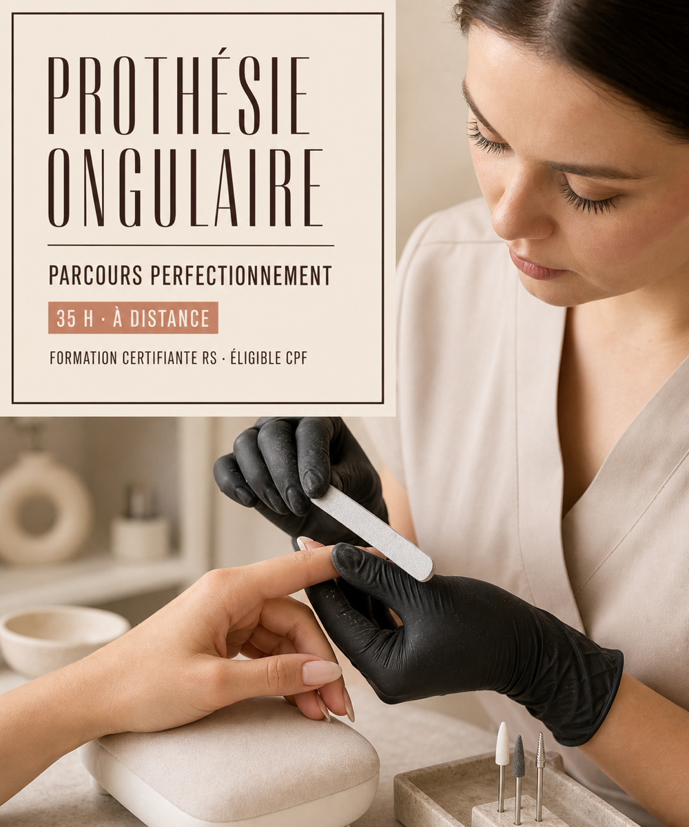 Visuel du parcours Perfectionnement en prothésie ongulaire